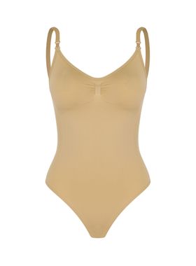 Body Modelador Lupo Loba 47150-001 Slim Sem Costura Poliamida T. P/GG