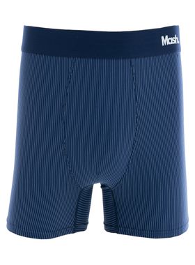 Cueca Boxer Mash 045.00 Masculina Casual Risca De Giz Microfibra T. P/GG