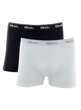 Kit/2 Cueca Boxer Mash 110.04 Masculina Basic Algodão T. P/GG