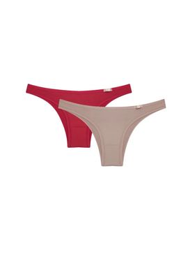 Kit/2 Calcinha Mini Sloggi 24552 Feminina Classic Microfibra T. P/G