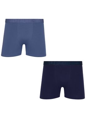 Kit/2 Cueca Boxer Lupo 00784-088 Masculina Algodão Com Elastano T. P/GG