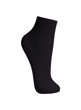 Meia Soquete Lupo Loba 05531-001 Opaca Fio 40 Microfibra T. Único