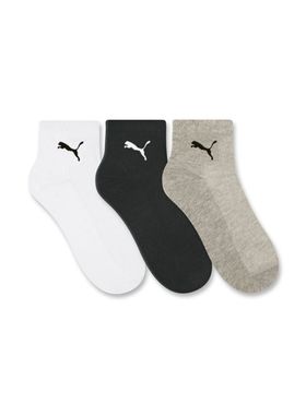 Kit/3 Meia Cano Médio Puma 4510.001 Masculina Esportiva Algodão T. 39/43