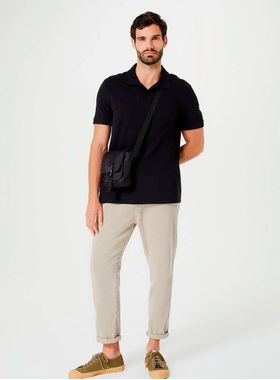 Camisa Polo Hering N3A7 Masculina Malha em Algodao T. P/EXG