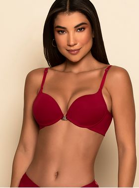 Sutiã Push Up Nayane ST 03 0006 Bojo Lua Fecho Frente Liso T. 40/46