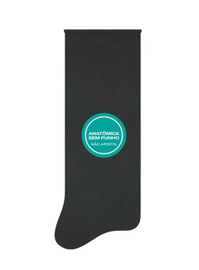 Meia Cano Longo Selene 8025.001 Masculina Anatômica T. 39/43