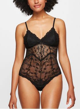 Body Alça Valisere 94129 Pétala Renda e Microfibra T. P/G