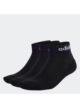 Kit/3 Meia Cano Médio Adidas IC1303 Unissex Sportswer Algodão T. M/G
