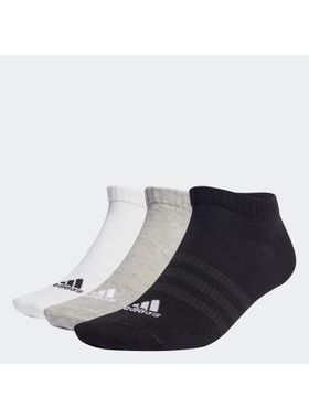 Kit/3 Meia Cano Curto Adidas IC1337 Unissex Sportswer Algodão T. M/G