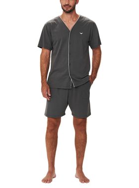 Pijama Curto Podiun 248050 Masculino Aberto Algodão T. P/XG