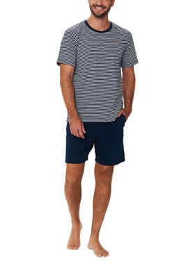 Pijama Curto Podiun 248052 Masculino Listrado Algodão T. P/GG