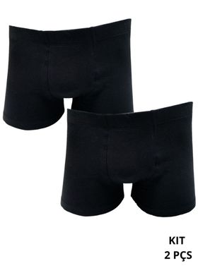 Kit/2 Cueca Boxer Hering 77RF Masculina Algodão T. P/XXG