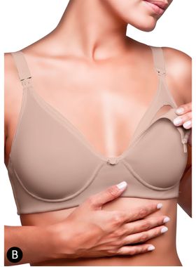 Sutiã Amamentação Love Secret 92300 Moldado Sem Bojo Modal T. 42/50