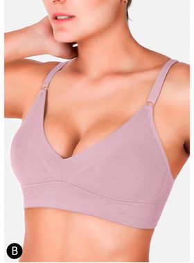Sutiã Sustentação Love Secret 955010 Moldado Modal T. 42/50