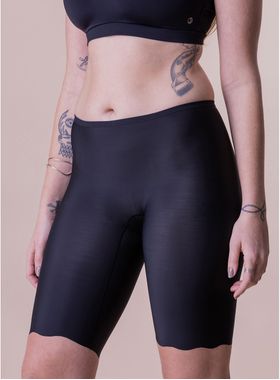 Bermuda Longa Liz 54592 Corte à Laser Shapewear Invisible Estética T. P/GG