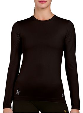 Camiseta Manga Longa Lupo Sport 71610-001 Feminina Female UV 50+ Microfibra T. P/GG
