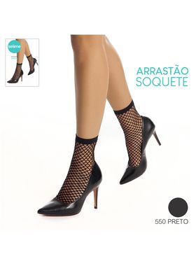 Meia Soquete Selene 9690.001 Arrastão T. Único