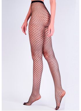 Meia-Calça Arrastão Lupo Loba 05095-001 Fashion Microfibra T. UNI/GG