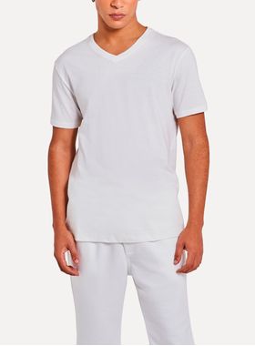 Camiseta Manga Curta Simples Reserva 84049 Masculina Gola V (Antiga 63692) T. P/GGG