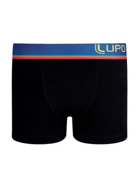 Cueca Boxer Infantil Lupo 18402-001 Algodão Com Elastano T. P/GG