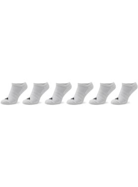 Kit/6 Meia Cano Curto Adidas HT3433 Unissex Sportswer Algodão T. M/G