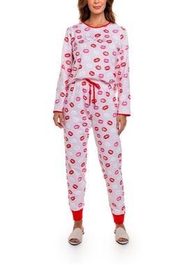 Pijama Longo Paulienne 527.72 Feminino Estampas Algodão T. 42/48