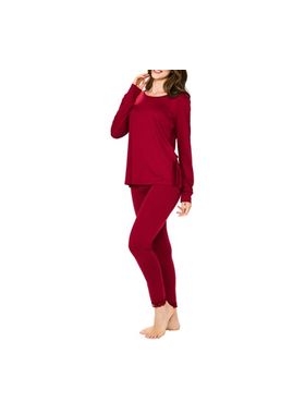 Pijama Longo Podiun 245116  Feminino Legging Viscolycra T. P/GG