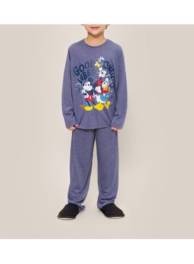 Pijama Longo Disney 27.03.0020 Infantil Estampas Poliéster T. 04/08
