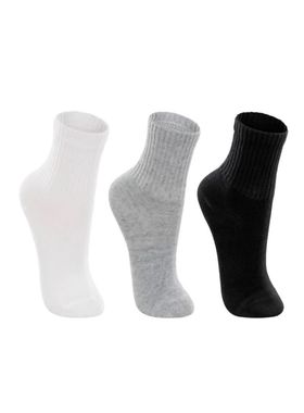 Kit/3 Meia Cano Longo Lupo Kids 02727-089 Algodão T. 24/29 30/36
