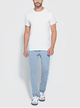 Calça Skinny Jeans Enfim 1000119190 Masculina Stretch Algodão T. 38/48