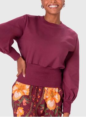 Blusão Moletom Malwee 1000117716 Feminino Flanelado Algodão T. P/XGG