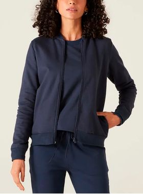 Jaqueta Moletom Malwee 1000026297 Feminina Flanelada Algodão T. P/XGG