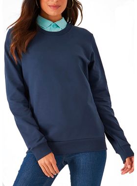Blusão Moletom Malwee 1000026296 Feminino Flanelado Algodão T. P/XGG