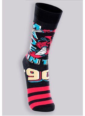 Meia Urban Lupo 16908-020 Unissex Deadpool Algodão T. 37/44