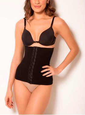 Cinta Modeladora Trifil CE1300 Sem Costura 8 Barbatanas T. P/1XG