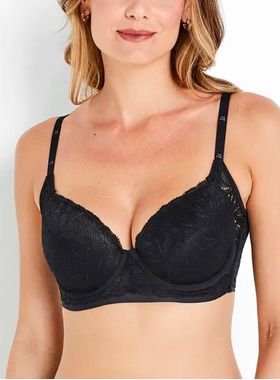 Sutiã Super Lift Liz 51574 Confidence Estética Bananinha Taça C T. 42/46