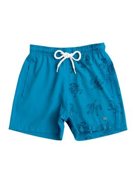 Shorts Praia Mash 619.64 Infantil Print Reveal Poliéster T. P/GG