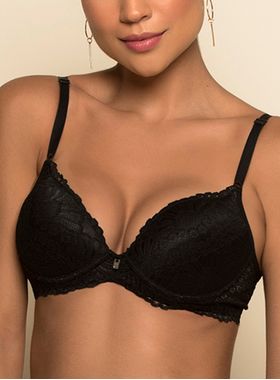 Sutiã Base Nayane ST 10 11 0002 Charme Rendado Microfibra T. 40/46