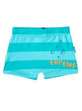 Sunga Boxer Tip Top 23963109 Infantil Tartaruga UV50+ Elastano T. 01/04