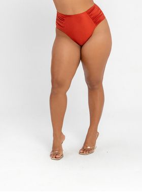 Biquíni Max Drapee Banho de Mar 623.203 Feminino Liso Zero Barriga T. 42/48