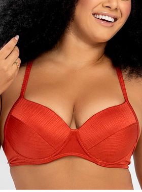 Top C/ Bojo Banho de Mar 623.103 Feminino Recorte Liso Microfibra T. 42/48