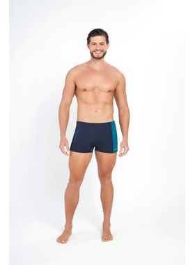 Sunga Boxer Acquario 680.414 Masculina Com Recortes Microfibra T. P/GG