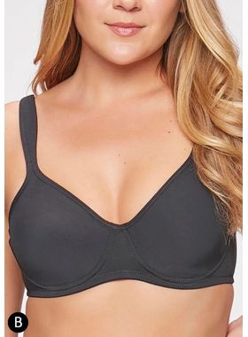 Sutiã Shape Control W Triumph 24814 Com Aro Sem Bojo Microfibra Taça B T. 44/56