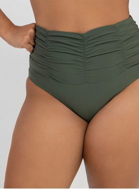 Calcinha Hot Pant Banho de Mar 617.228 Feminino Drappee Microfibra T. P/XG