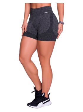 Shorts Push Up Selene 20924.001 Feminino Fitness Sem Costura Microfibra T. P/GG