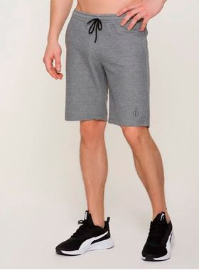 Bermuda Moletom Selene 25100.001 Masculina Sport Bolsos Algodão T. P/GG