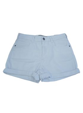 Bermuda Boyfriend Malwee 1000123330 Feminina  Cintura Média Sarja T. 36/48