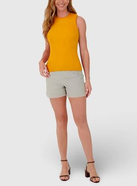 Blusa Regata Malwee 1000066036 Feminina Canelada Viscose T. P/XGG