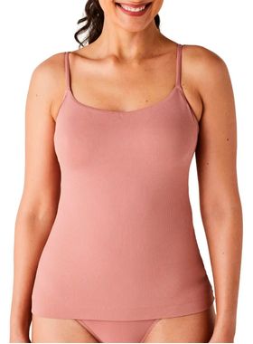 Camisete Liz 52421 Feminina Sport Deluxe Tailored Com Bojo Canelada Microfibra T. P/GG