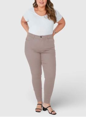Calça Skinny Malwee 1000087861 Feminina Flex Jeans T. 46/54
